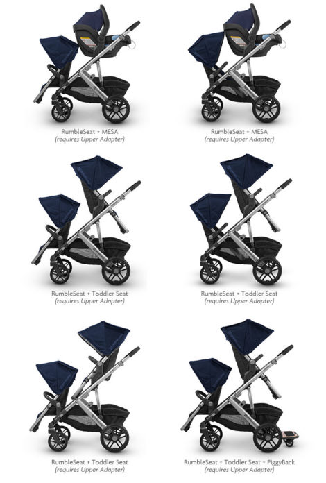 uppababy cruz extra seat