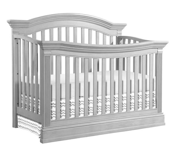 Arch Back Lifetime Crib Trinity Belgium Cream