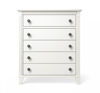 Picture of Edison 5 Drawer Chest White