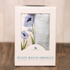 Picture of Deluxe Bamboo Muslin Swaddle 2 Pack - Blue Windflower by Little Unicorn