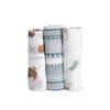 Picture of Cotton Muslin Swaddle 3 Pack - Bison by Little Unicorn