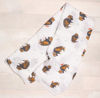 Picture of Cotton Muslin Swaddle Single - Bison by Little Unicorn