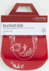Picture of Bucket Bib - Monkey Business - Red