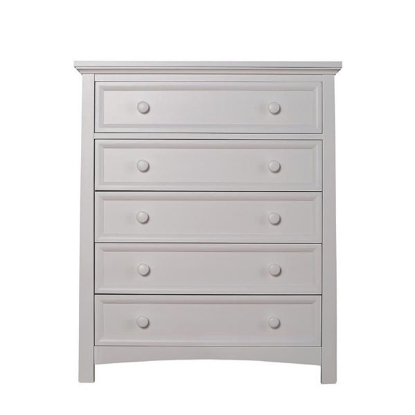 Picture of Serena 5 Drawer Chest White