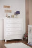 Picture of Serena 5 Drawer Chest White