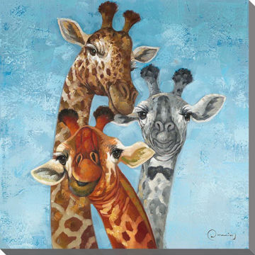 Picture of Fast Friends Giraffe 40X40