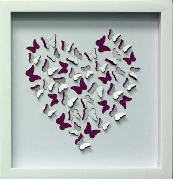 Picture of Butterfly Heart 12X12