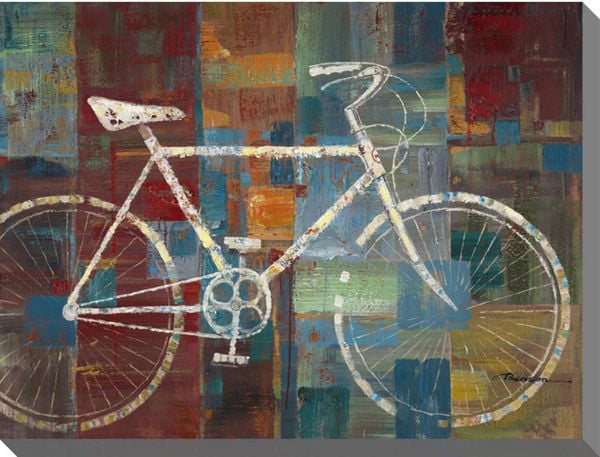 Picture of Touring Bicycle 36X48 | BFPK Artwork