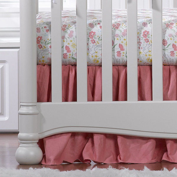 Picture of Nectar Linen Crib Skirt