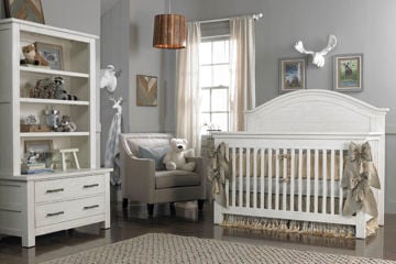 Baby Furniture More Where Dreams Begin Plus Lucca Shell Nursery 2 Piece Package
