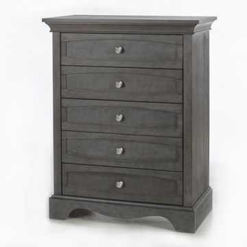 Picture of Ragusa 5 Drawer Chest -  Distressed Granite by Pali Furniture