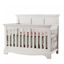 Picture of Ragusa Convertible Crib - Vintage White by Pali Furniture