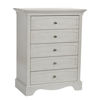 Picture of Ragusa 5 Drawer Chest -  Vintage White by Pali Furniture