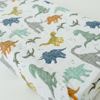 Picture of Cotton Muslin Changer Pad Cover - Dino by Little Unicorn