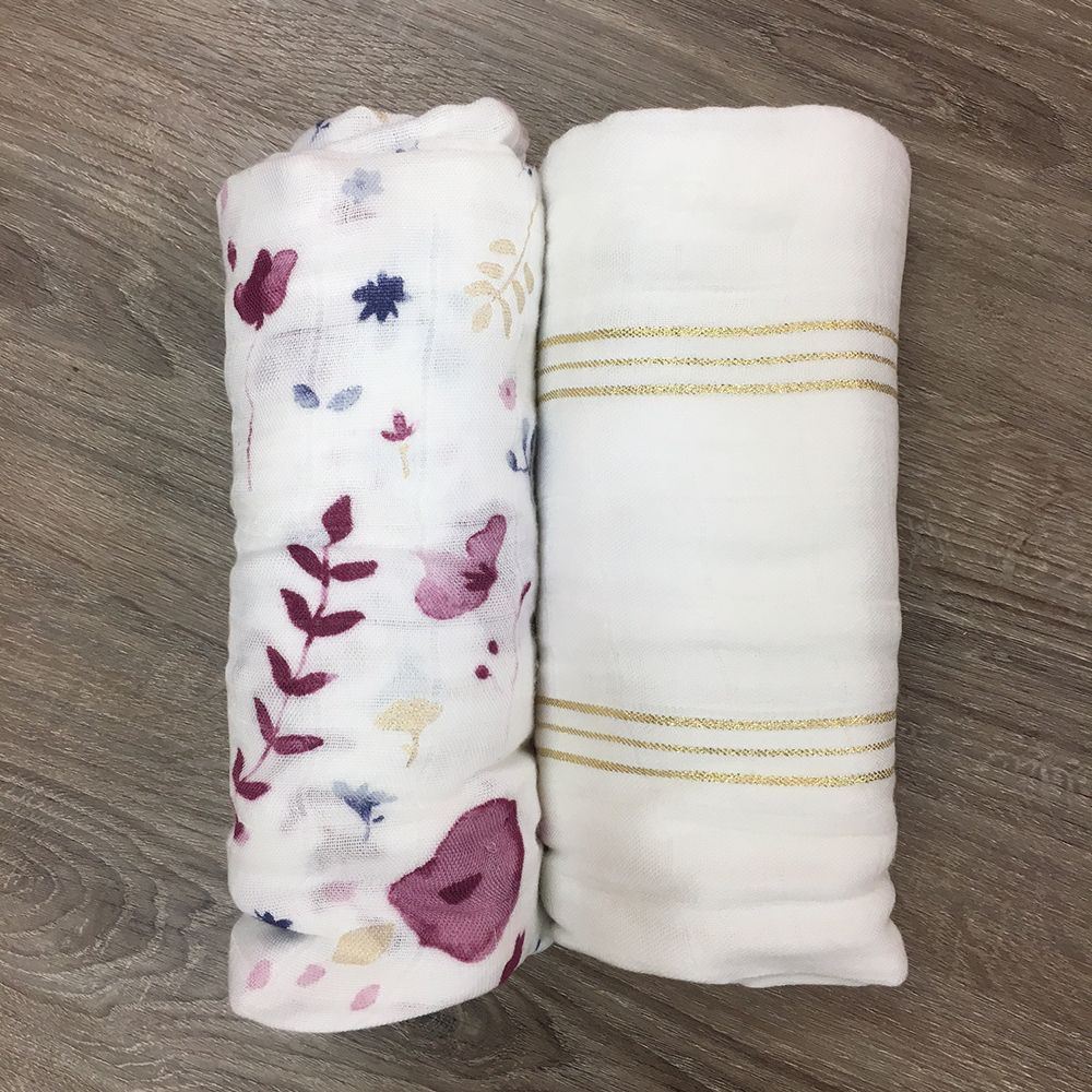 little unicorn deluxe muslin swaddle