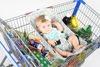 Picture of Shopping Cart Hammock - Gray/Aqua