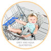 Picture of Shopping Cart Hammock - Gray/Aqua