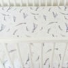 Picture of Cotton Muslin Crib Sheet - Narwhal by Little Unicorn