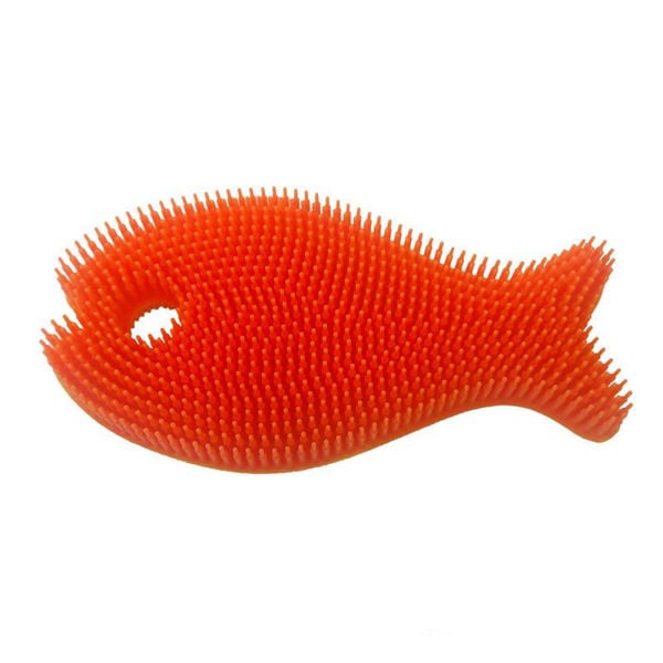 Picture of Silicone bath scrub - gold fish