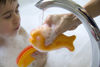 Picture of Silicone bath scrub - gold fish
