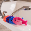 Picture of Silicone bath scrub - blue fish