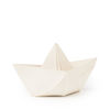 Picture of Origami Boat - White Teether and Bath Toy