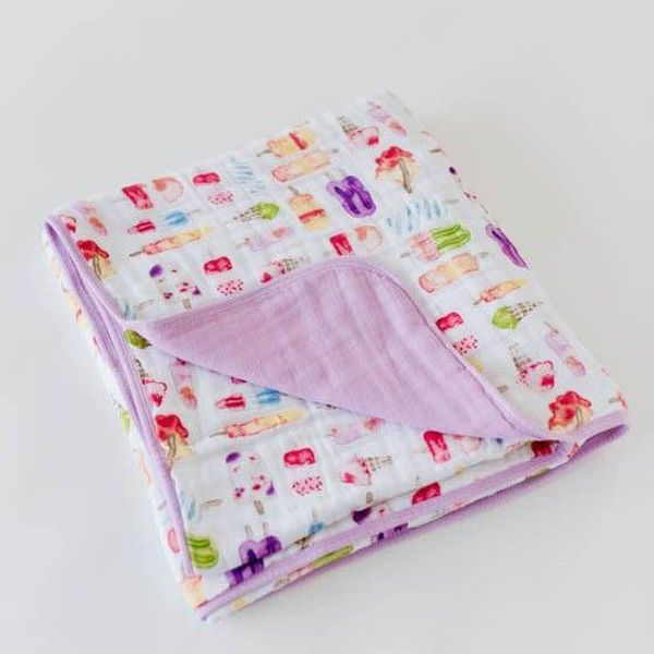 Picture of Coton Muslin Quilt - Brain Freeze  by Little Unicorn