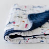 Picture of Coton Muslin Quilt - Shark  by Little Unicorn