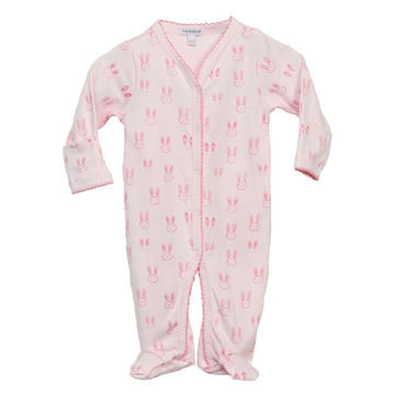 Picture of Pink Bunnies Snap Footie