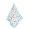 Picture of Luxe Dot Plush Lion Blanky - Blue
