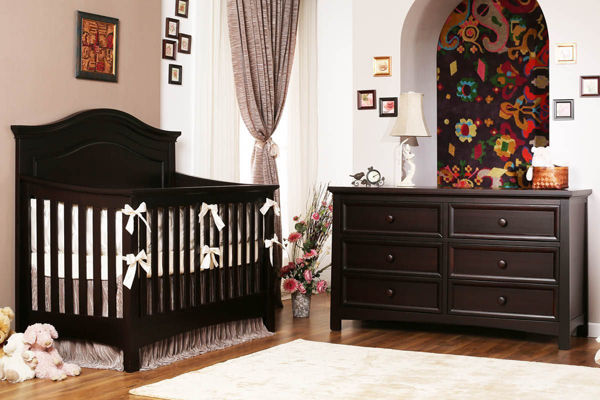 Shop The Serena Cherry Two Piece Nursery Set Baby Furniture Plus