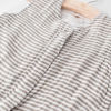Picture of Cotton Muslin Sleep Bag - Grey Stripe by Little Unicorn