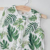 Picture of Cotton Muslin Sleep Bag - Tropical Leaf by Little Unicorn