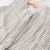 Picture of Cotton Muslin Sleep Bag - Grey Stripe by Little Unicorn