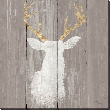 Picture of Clapboard Antlers I 18X18