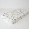 Picture of Cotton Muslin Crib Sheet - Rolling Hills by Little Unicorn