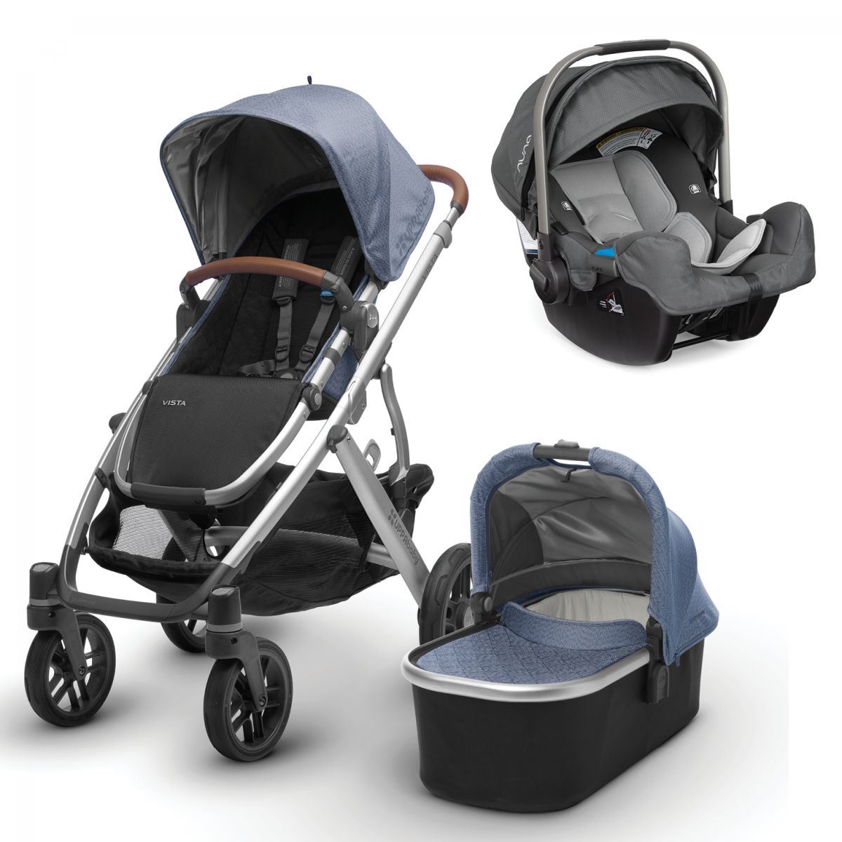 uppababy vista with nuna pipa