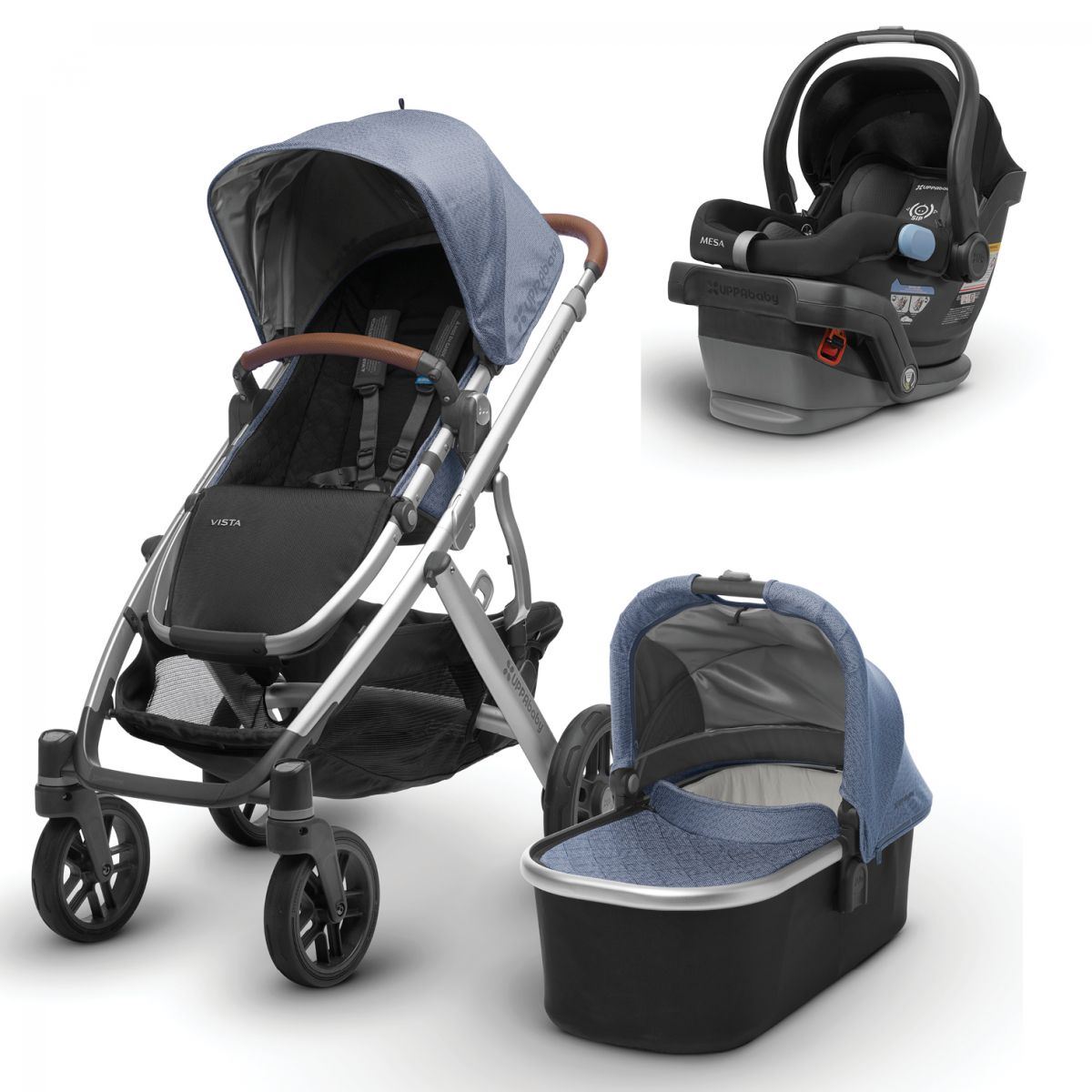 uppababy cruz and mesa travel system