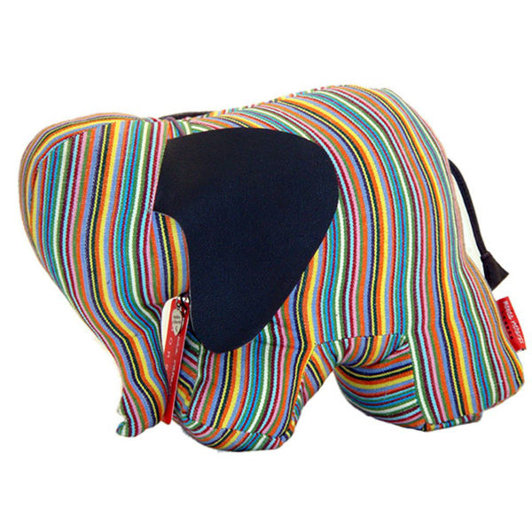 Picture of Elephant - Door Stop - Summer Stripe