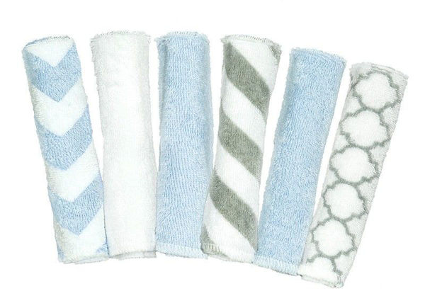 Picture of Wash Cloths - Single Ply - 6-Pack - Boy Prints