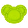 Picture of Siliplate- Citrus Bear - Toddler Suction Plate | by Kushies