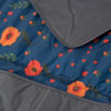 Picture of Outdoor Blanket 5' X 5' - Midnight Poppy by Little Unicorn