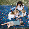 Picture of Outdoor Blanket 5' X 5' - Midnight Poppy by Little Unicorn