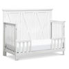 Picture of Toddler Bed Conversion Kit in Linen | Monogram by Namesake
