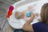 Picture of Silicone bath scrub - pink fish