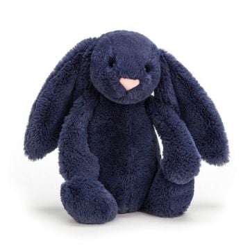 Picture of Bashful Navy Bunny Medium - 12"