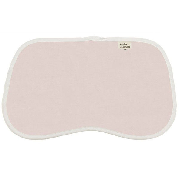 Picture of Organic Jersey Reversible Burp Pads- Pink