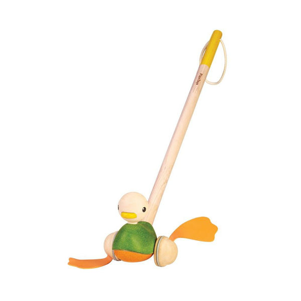 Picture of Push-Along Duck - by Plan Toys