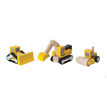 Picture of Road Construction Set - by Plan Toys