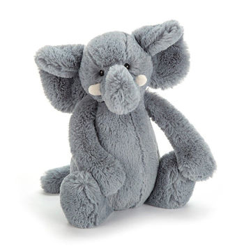 Picture of Bashful Grey Elephant Medium - 12"